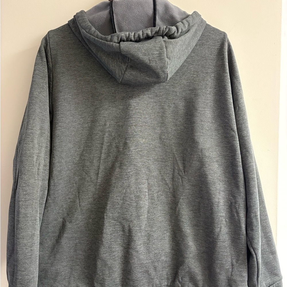 Nike Men's Zip-Up Gray Sweater - Picture 5 of 5
